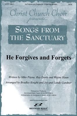 He Forgives and Forgets Split Track Accompaniment CD (Christ Church Choir)