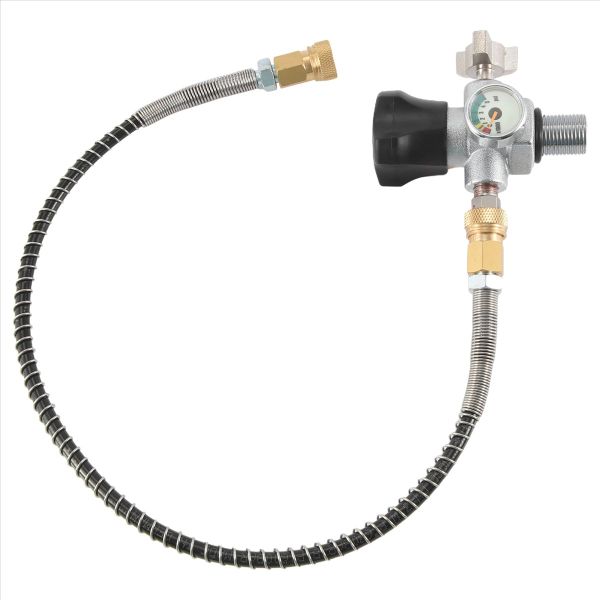 M18X1 5 Thread 4500Psi Scba Valve Regulator Fill Station Hose For Pcp