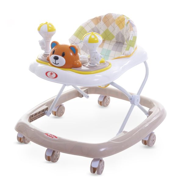 Bear Design Baby Walkers - Coffee