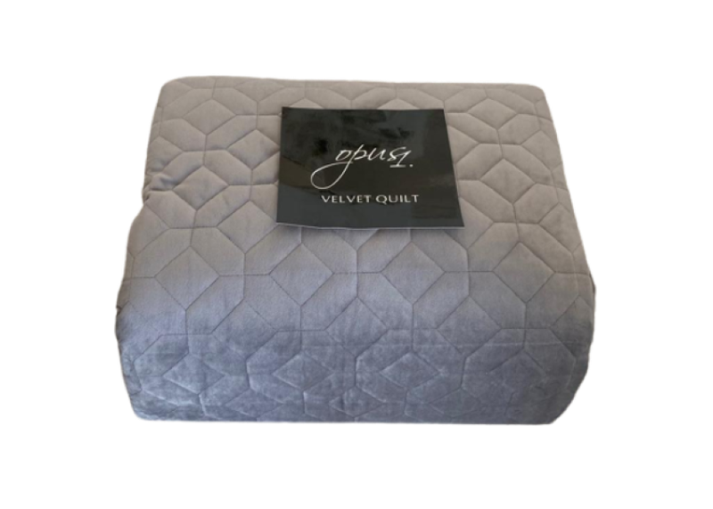 Cottonbox Velvet Quilt Set