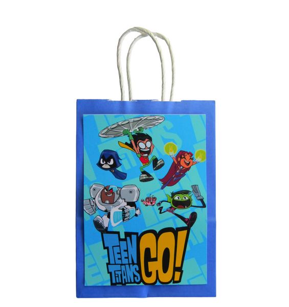 Teen Titans Go Themed Party Bags - Set of 10