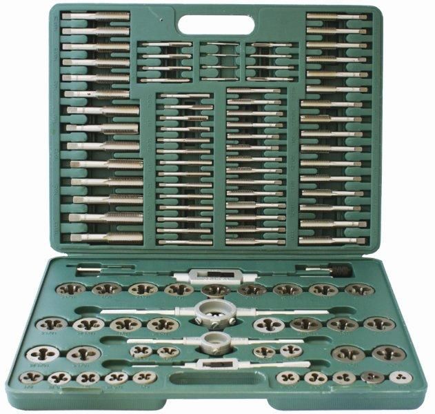 Tork Craft - Tap &amp; Die Set 110 Piece - Carbon Steel 2