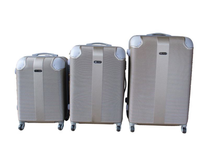 Acesa 3 Piece Hard Outer Shell Protected Stylish Luggage Set