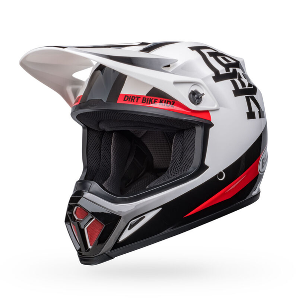 Bell - MX-9 MIPS Twitch DBK Helmet - Gloss White/Black