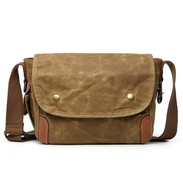 Women Casual Shopping Crossbody Phone Bag-Khaki