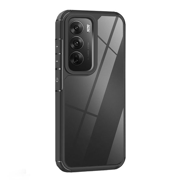 Transparent Ultra-thin TPU Phone Case compatible with OPPO Reno12 Pro