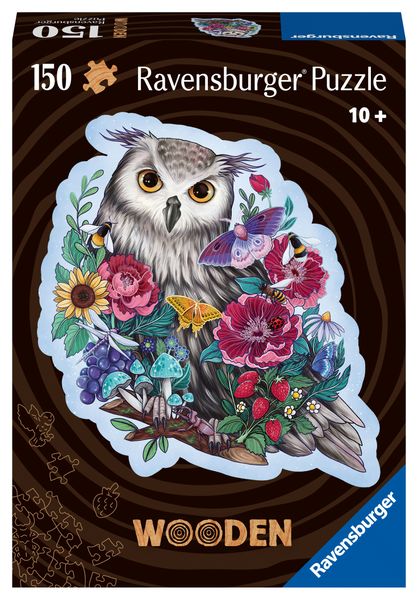 Ravensburger 150Pc Wooden Puzzle Mysterious Owl