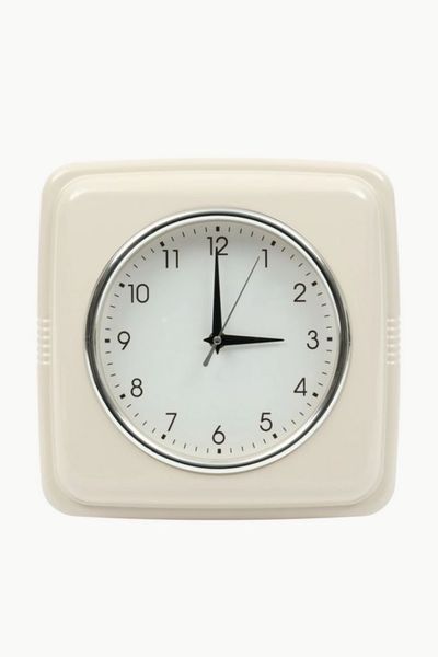 Retro Wall Clock, 28x28cm
