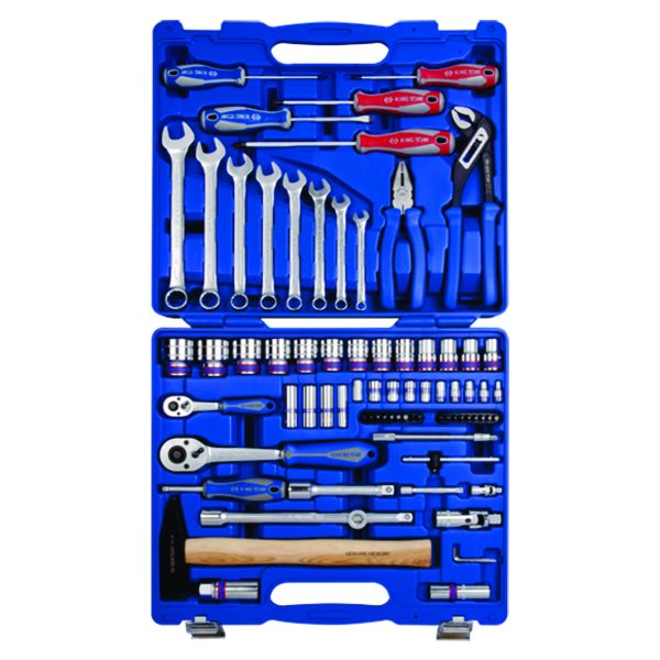 Socket Set Combination 1/4 And 1/2Dr 77 Piece