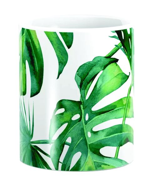 Pepperst Mug -Classic Palm Leaves Tropical Jungl image