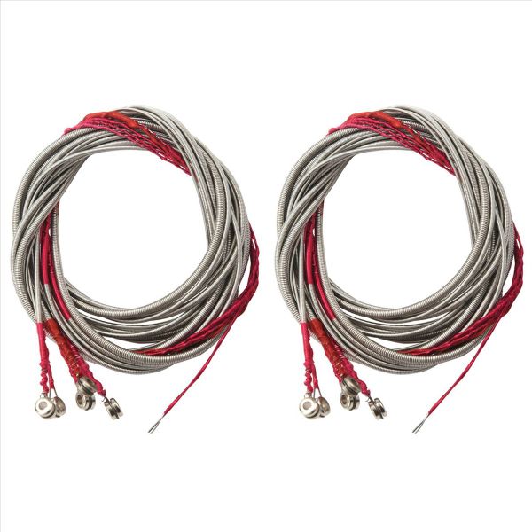 Set of 10 Steel Strings for 5 String Bass Guitar Great Replacement Durable
