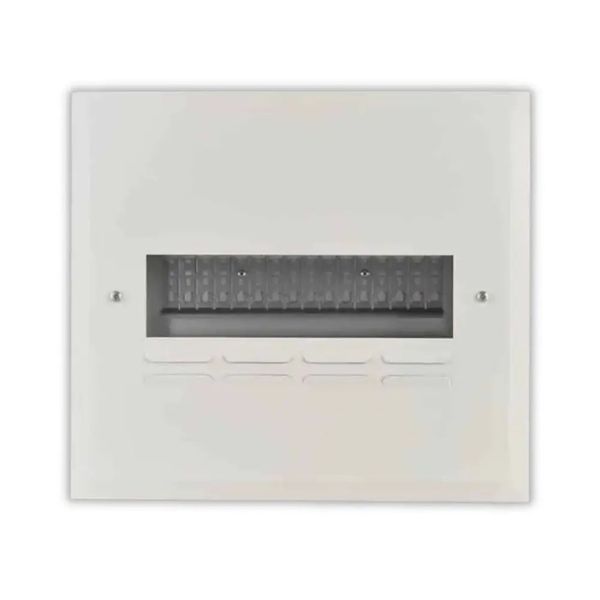 12Way Flush Metal Distribution Board