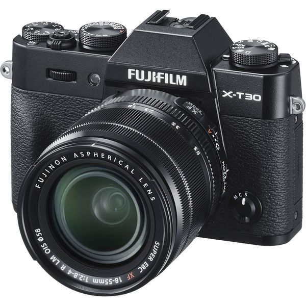 FUJIFILM X-T30 Il + 18-55mmF2.8-4 Lens Kit - Black