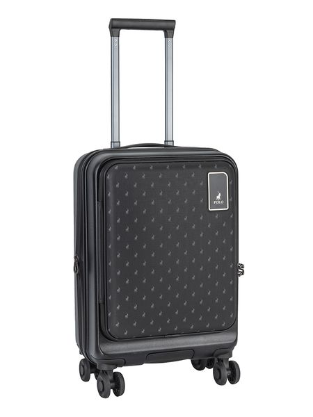 Polo Orion Carry On 4 Wheel Trolley Case Black