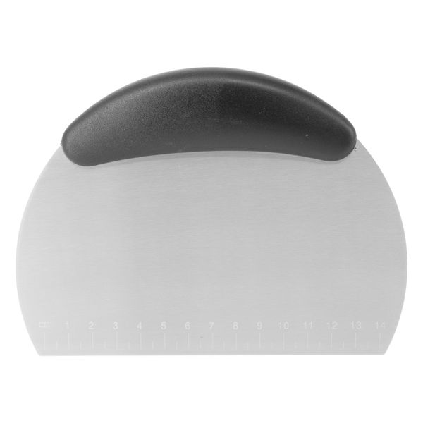 Regent Bakeware Dough Scraper with Measure Equivalents S/Steel, 16x12x1,5cm