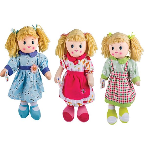 Bulk Pack x 3 Doll Rag 60cm