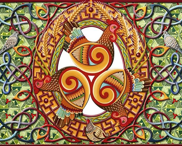 Three French Hens - 250 Piece Wooden Adult Jigsaw Puzzle