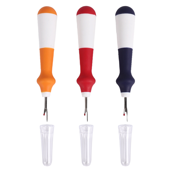 3 Pcs Seam Ripper Colorful Large Thread for Crafting Removing Hems