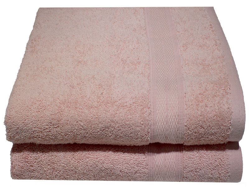 Plush 450GSM Bath Sheet - 2 Pack - Soft, Absorbent &amp; Durable, 100% Cotton