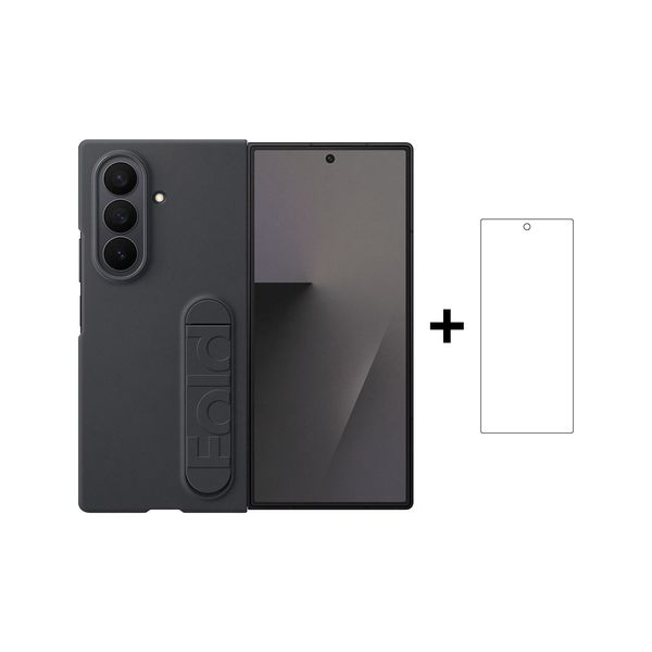 Samsung Galaxy Z Fold7 5G 512GB Dual Sim Jetblack + Black Silicone Cover &amp; Anti-Reflective Film