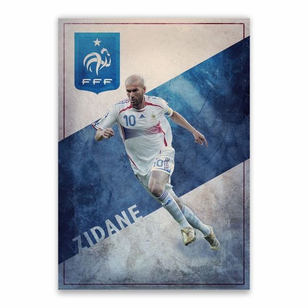 Zidane France Poster - A1