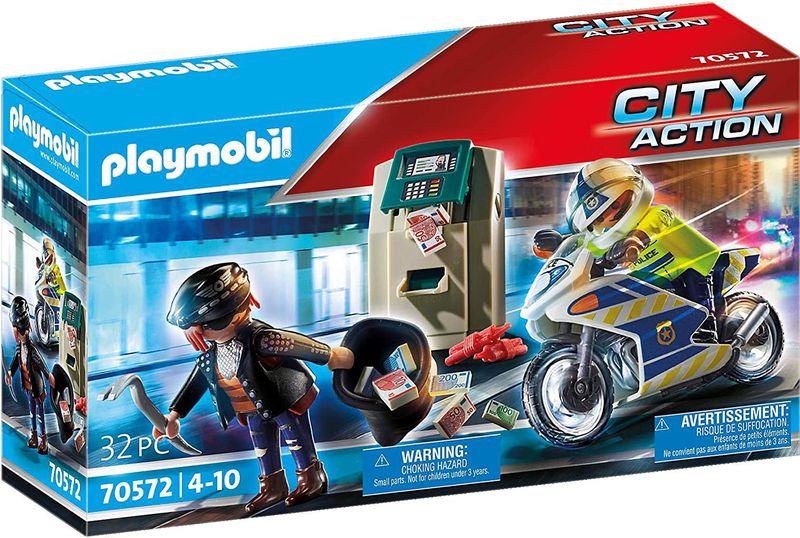 Playmobil City Action Police Bank Robber Chase 70572