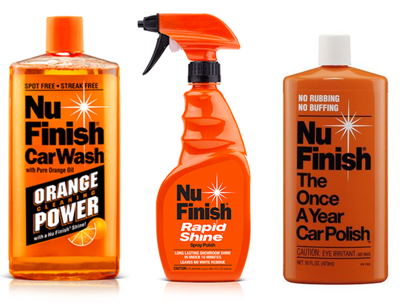 Car Wash (473ml) &amp; Rapid Shine (443ml) &amp; Car Polish (473ml) - Combo
