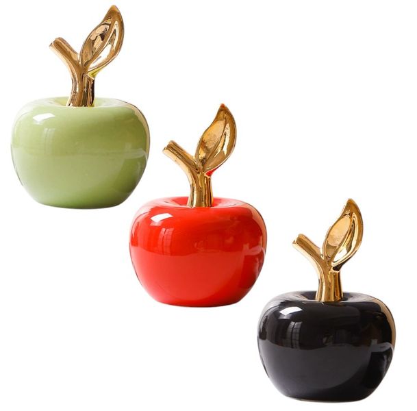 Creative European Style Apple Ornaments - Small - Multicolor - 3 Pack