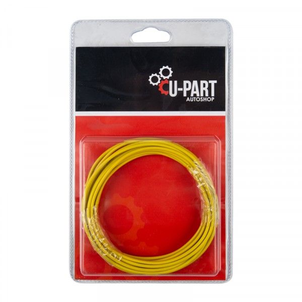 Bulk Pack 3 x U-Part Electric Wire - 1.6mm x 5 Meter ( Yellow)