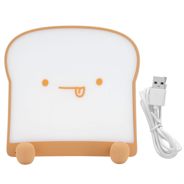 USB - Charging Bread Night Light with Timer for Bedroom