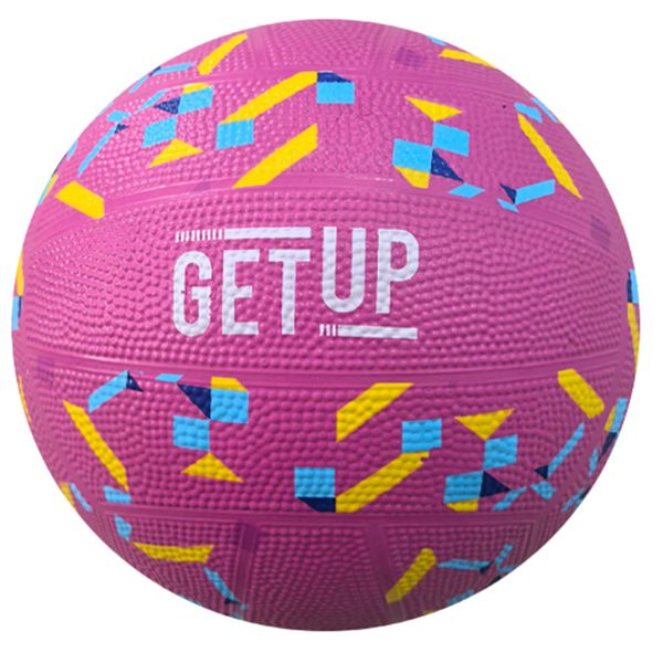 GetUp Rubber Netball Ball - Pink