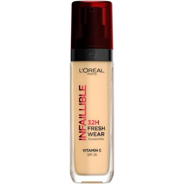LOreal Infaillible 32HR Full-Coverage Freshwear Foundation Vitamin C +SPF25