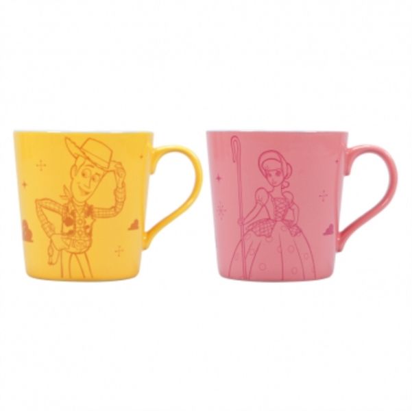 Toy Story - Set Of 2 - Woody &amp; Bo Peep Mug set (Parallel Import)