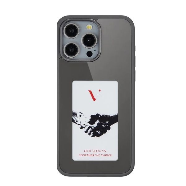 Smart Display Back Cover With Picture Compatible With 16 pro max