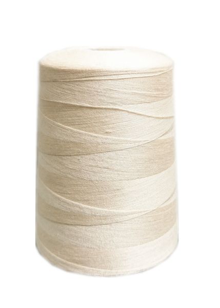 Cotton Thread Sewing Thread Reel String For Sewing Machine 3000m - Cream