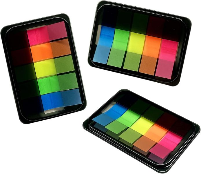 300PCS Sticky Index Tabs, Transparent Page Book Markers Notes Label Sticker
