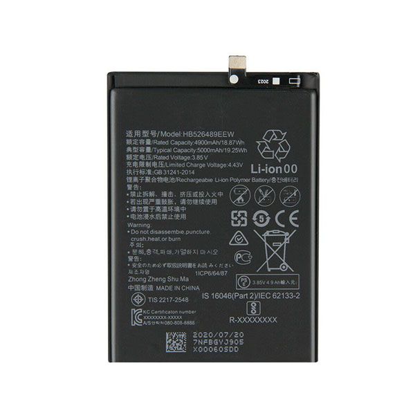 Replacement Battery for Huawei Y6P, Honor 9A, Enjoy 10e : HB526489EEW