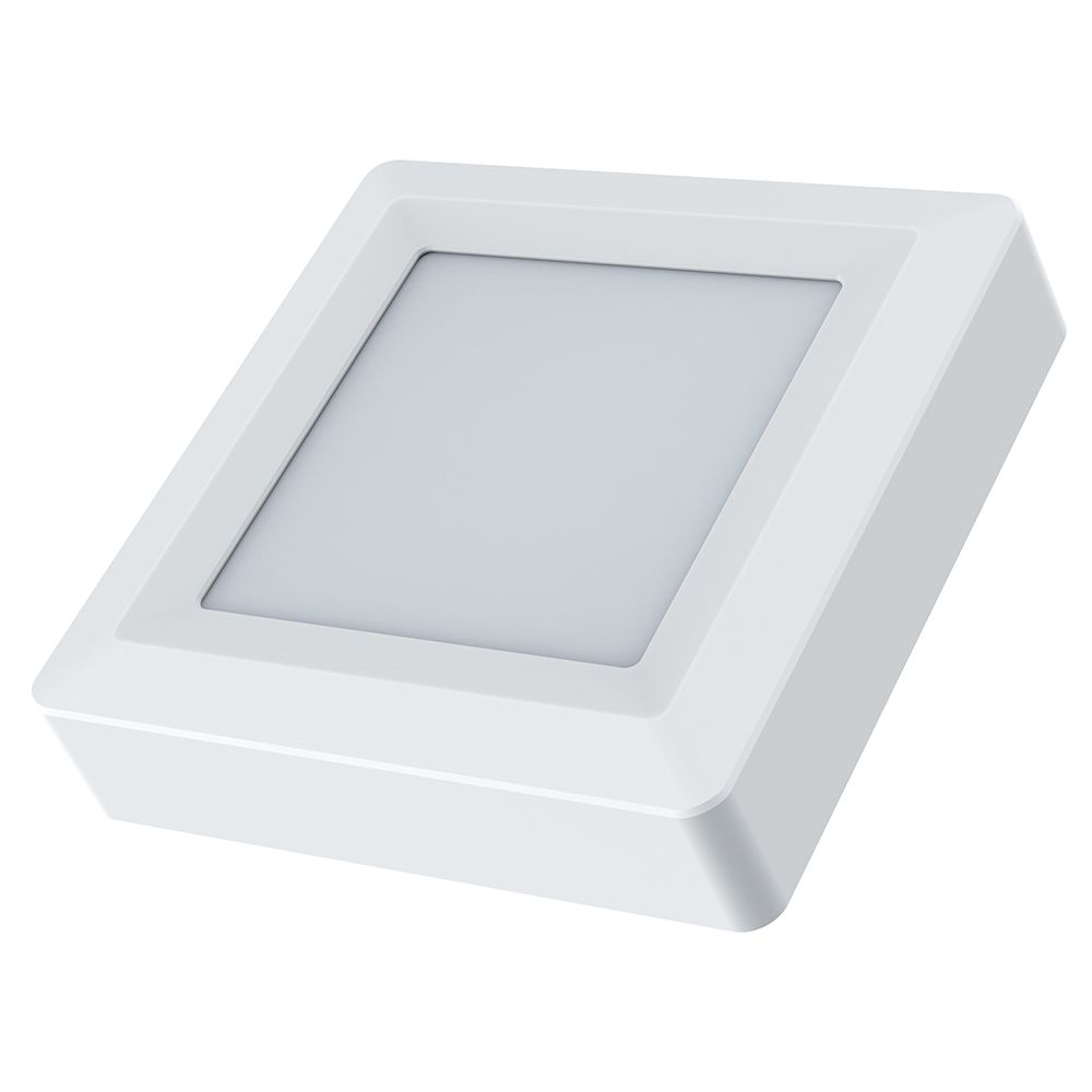 Eurolux - Square - LED - Ceiling Light - 120mm - White - 3000K - 3 Pack ...