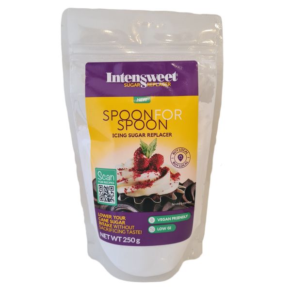 Intensweet - Icing Sugar Replacer - Dietary - Low GI Pouch - 250g - 2 Pack