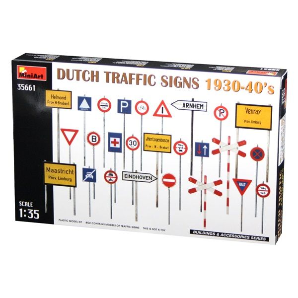 MiniArt 35661 1/35 Dutch Traffic Signs