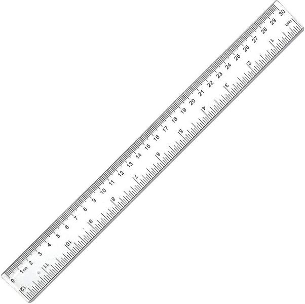 Clear Transparent Ruler For Student School Office