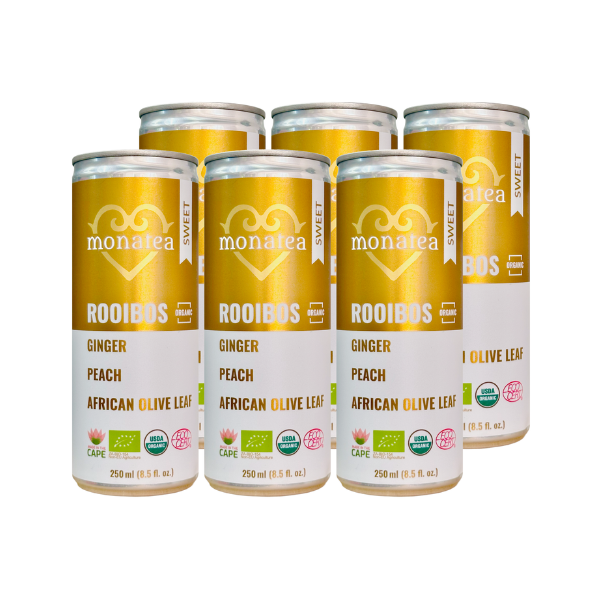 Ginger, Peach &amp; African Olive Leaf (Lightly Sweet)