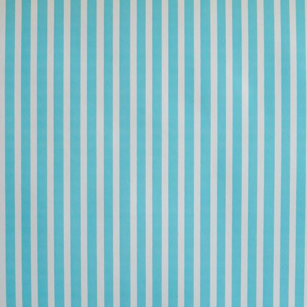 Light Blue and White Stripes Wrapping paper - 10m roll