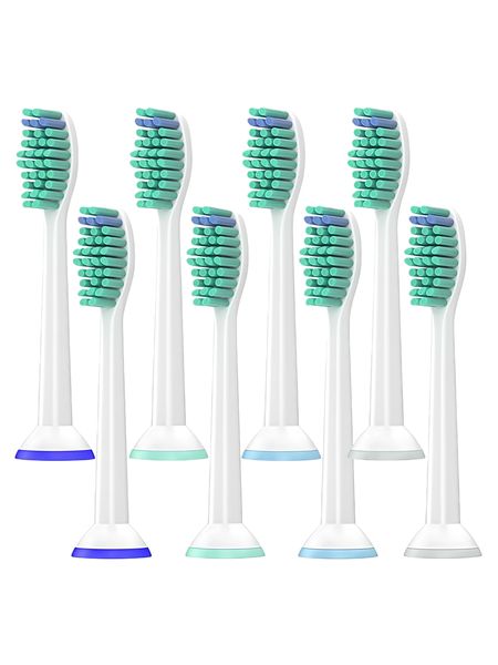 Philips Sonicare Compatible Replacement Toothbrush Heads - 8 Pack