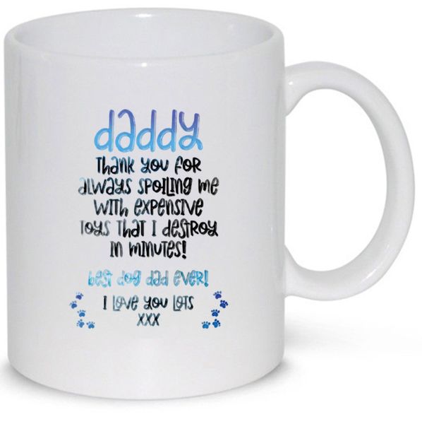 Best dog dad ever-Mother's day-Father's day-Valentines-Christmas Mug