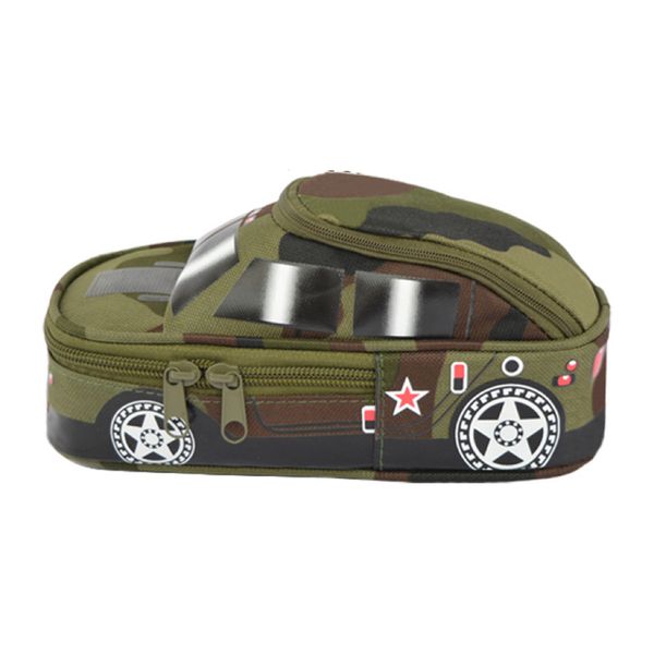 Camouflage car-shaped handbag pencil case