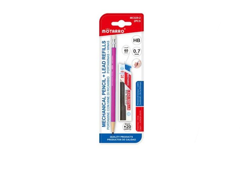 Motarro Mechanical HB Pencil With 0.7mm Lead Refills
