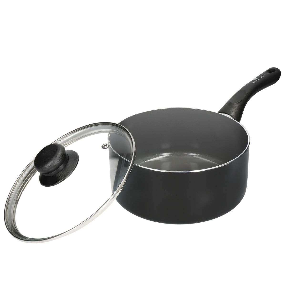 MasterClass Can-to-Pan 18cm Ceramic Non-Stick Saucepan with Lid in 2023