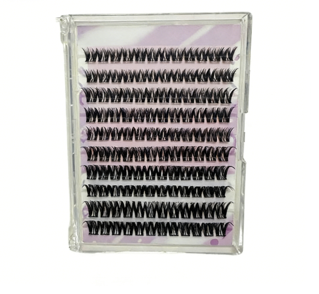 Luxurious Fluffy 3D DIY Cluster Eyelash Extensions | Compatible with Daily