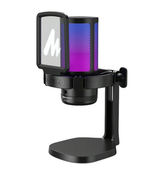 MAONO - DGM20 - Gaming Condenser Microphone With Noise Cancellation - Black